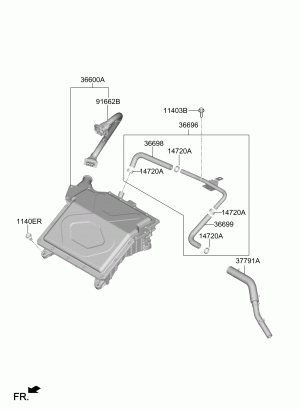 Электронный блок управления двигателем