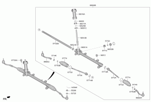 Рулевой механизм рул.упр.с усил.