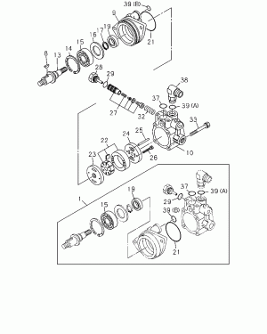 4-42 - POWER STEERING OIL PUMP