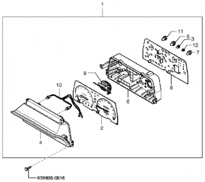 Комплект приборов