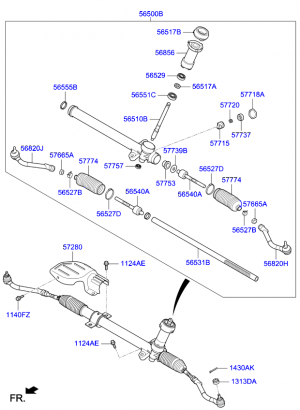 Тяга рулевая, маятник, поперечная тяга
