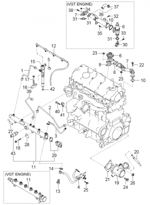 Форсунка топливная