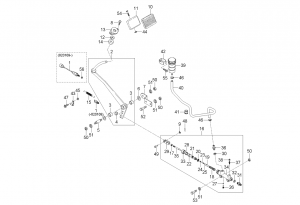 Педаль сцепления и главный цилиндр гидропривода