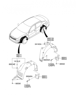 Дефлекторы, брызговики, накладки