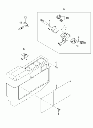Датчики, блоки, клапана, регуляторы рулевого управления