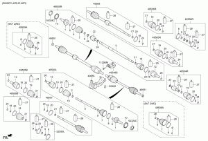 Карданная передача (FRONT)