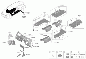 Изоляционная обивка и заглушка