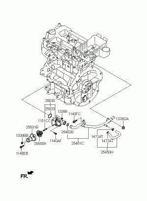 Термостат системы охлаждения ДВС