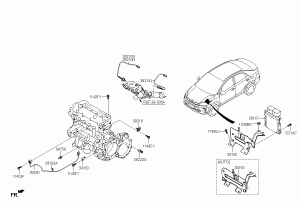 Датчики, блоки, клапана, регуляторы системы охлаждения