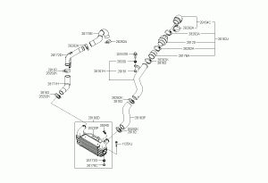 Турбокомпрессор и охладитель воздуха