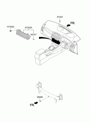 Климатическая установка  - управление отопителем