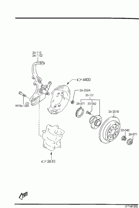 Диск, барабан тормозной