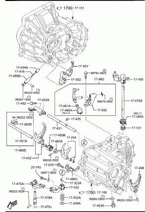 Коробка раздаточная, составляющие