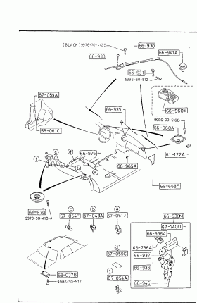 6682 A - AUDIO SYSTEMS (ANTENNA & SPEAKER) (COUPE)