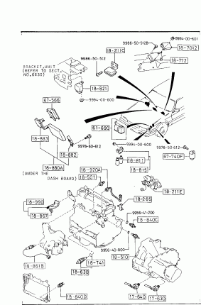 6600 A - SWITCHES & RELAYS (ENGINE) (TURBO)