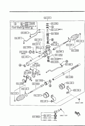 3220 A - STEERING GEAR (1800CC)