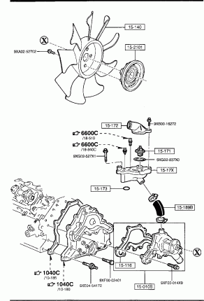 1500C  - COOLING SYSTEM (4000CC)