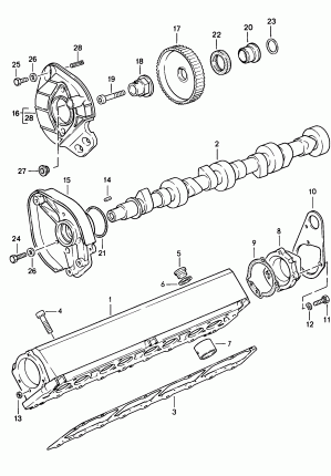 Корпус распредвалов