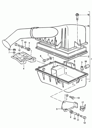 Корпус воздушного фильтра
