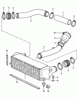 Промеж. охлад. наддув. воздуха