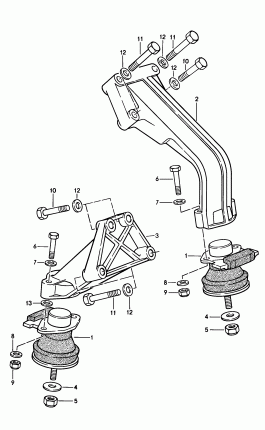 Приспос. для вывеш. двигателя