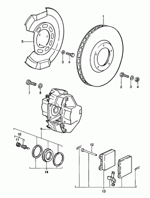 Дисковые тормоза
