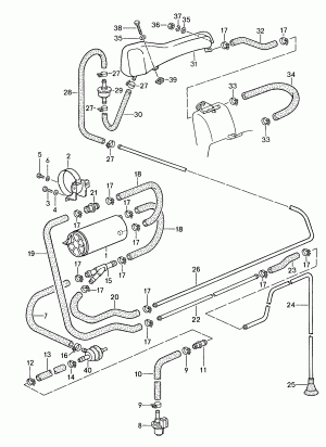 Вентиляция топливн.бака