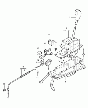 Рычаг селектора