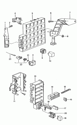 Центральный блок электрообор.