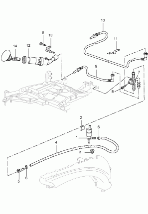 Омыватель фар