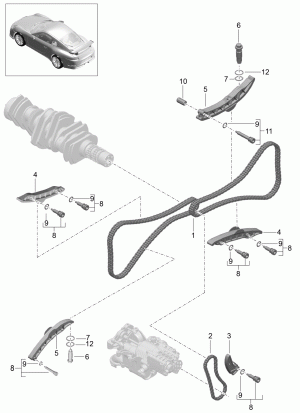 Натяжитель цепи