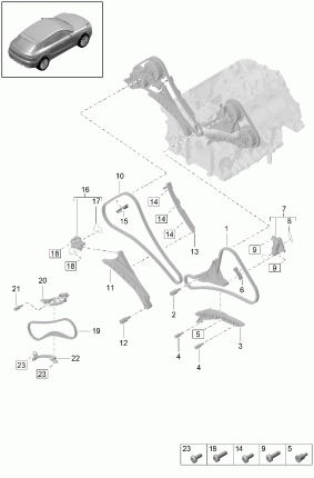Цепь привода ГРМ