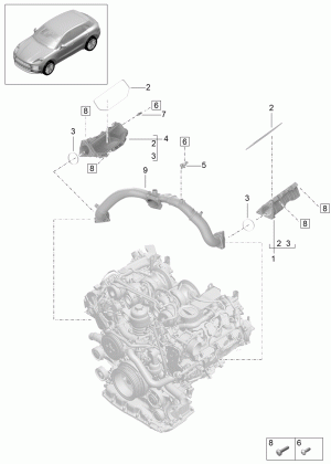 Pаспределит. воздуха на впуске