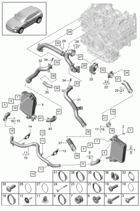 Промеж. охлад. наддув. воздуха
