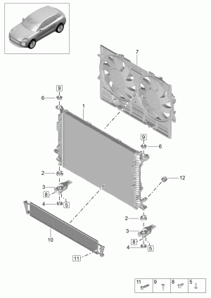 Радиатор охлаждающей жидкости