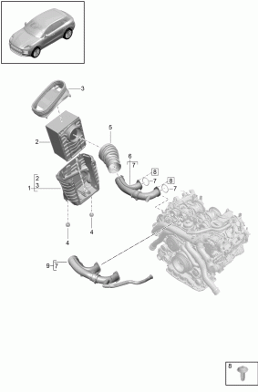 Фильтр. элемент возд. фильтра