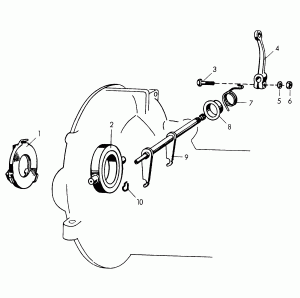 Шток выбора передач