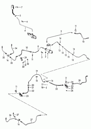 Трубопровод тормозной системы