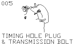 Кожух ремня и болты