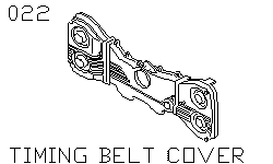 Крышка ремня ГРМ