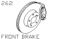Передний тормоз