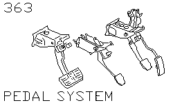 Система педалей