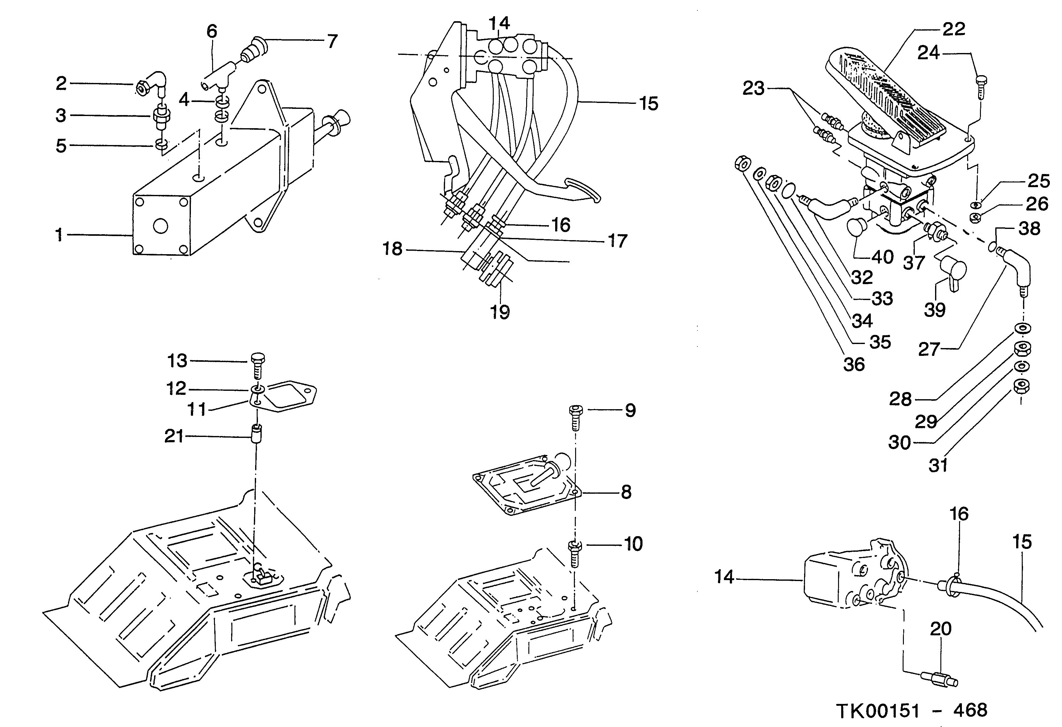 INSTAL.BRAKE VALVE MVS