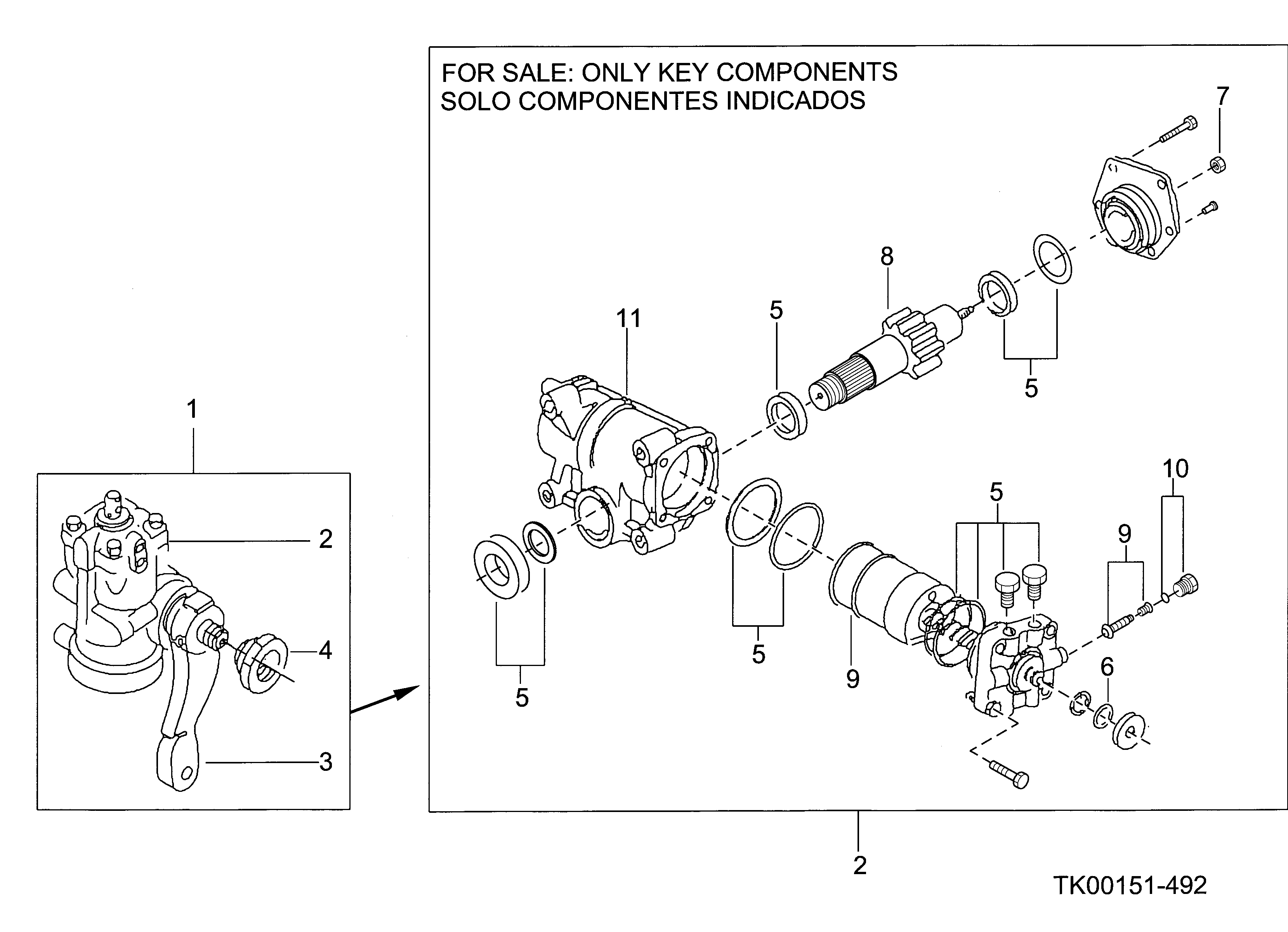 POWER STEERING GEAR