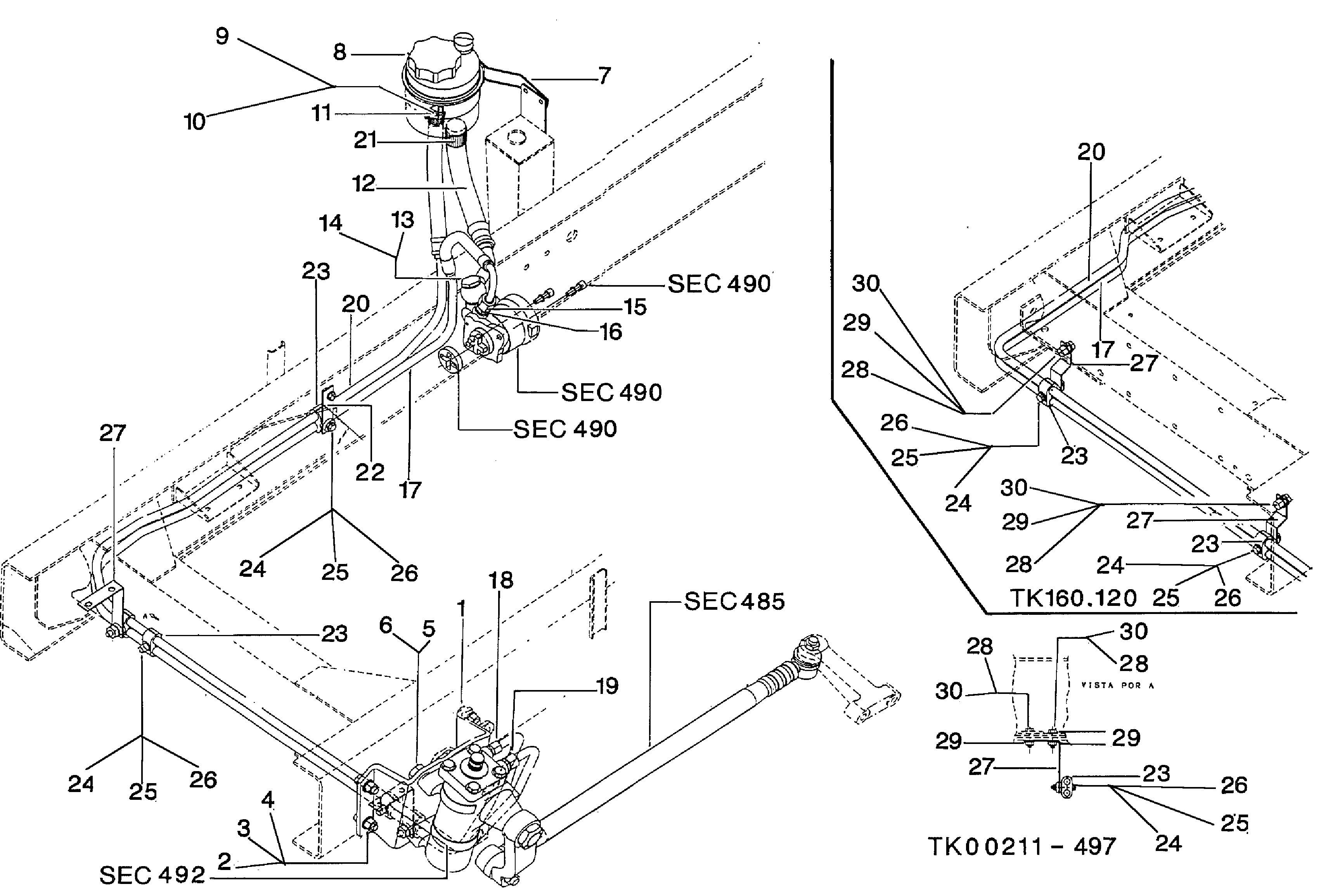 POWER STEERING PIPING