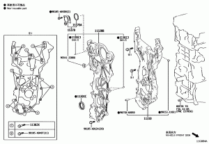 Крышка ремня грм