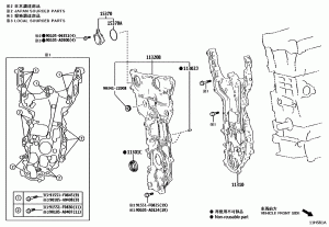 Крышка ремня грм