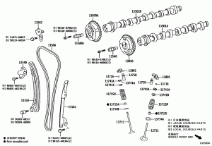 Распредвал и клапаны