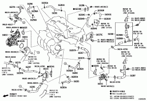 Прокладки, уплотнители системы охлаждения