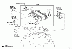 Очистка воздуха (корпус воздушного фильтра патрубки)